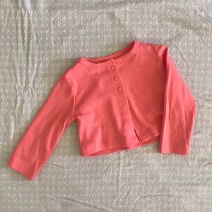 Coral sweater
